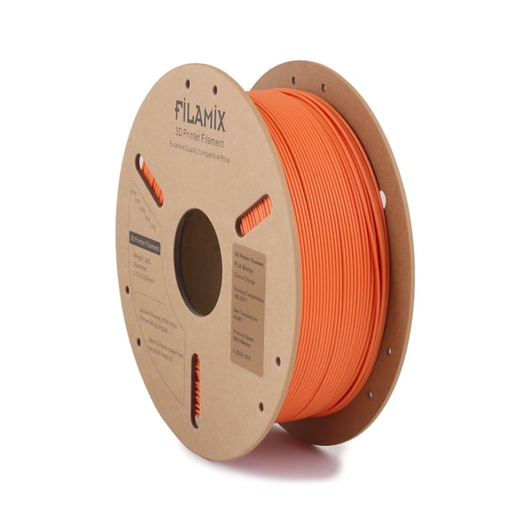 Filamix PLA Matte Turuncu Filament 1.75mm 1 Kg