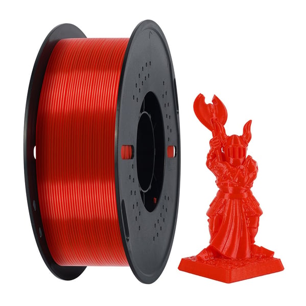 Kingroon Petg Basic Flu Kırmızı Filament 1.75mm 1kg