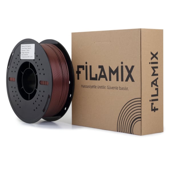 Filamix PLA Sparkle Kahve Sparkle 1.75mm 1 Kg