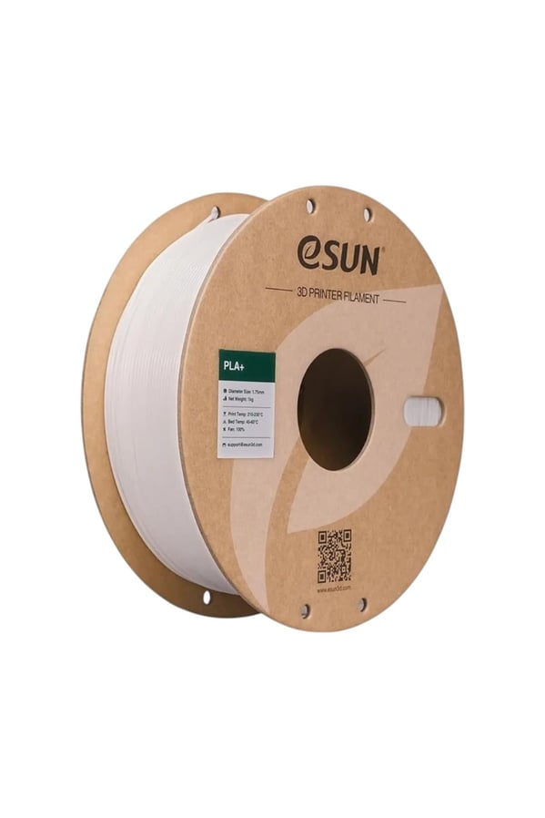 eSUN PLA+ Beyaz Filament 1.75mm 1kg