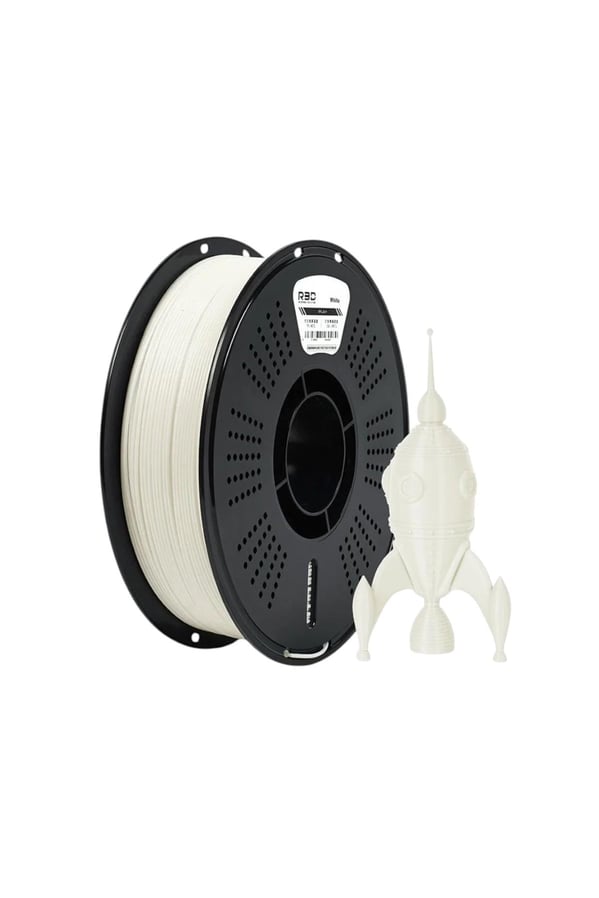 R3D PLA+Beyaz Filament 1.75 mm 1 kg