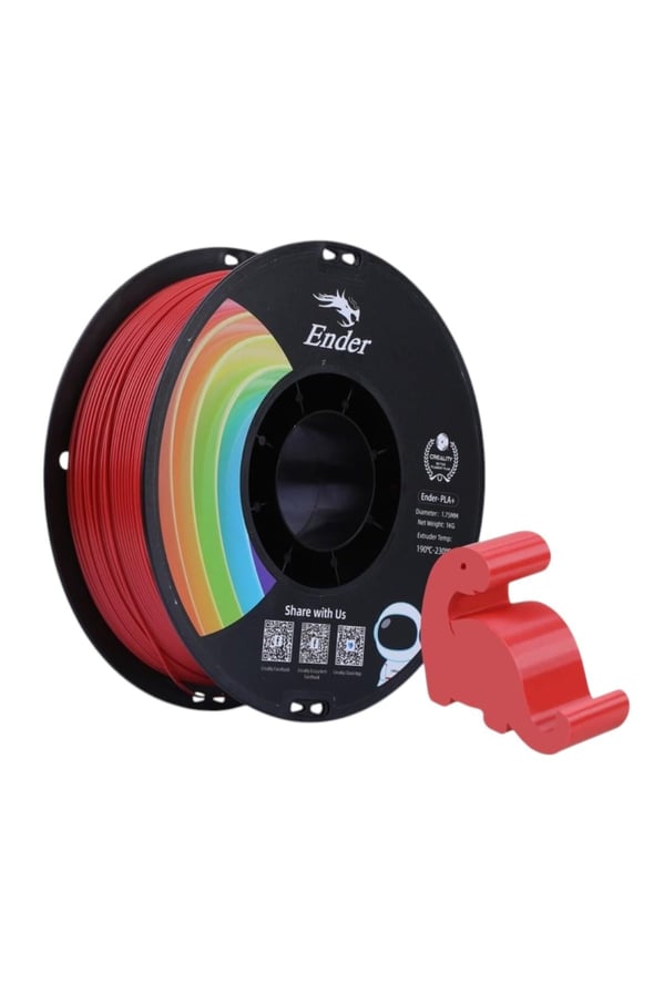 Creality Ender PLA+ Bayrak Kırmızısı Filament 1.75mm 1kg