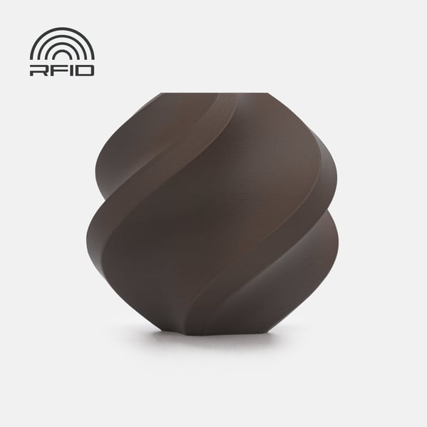 Bambu Lab PLA Matte Koyu Çikolata Filament 1.75mm 1kg