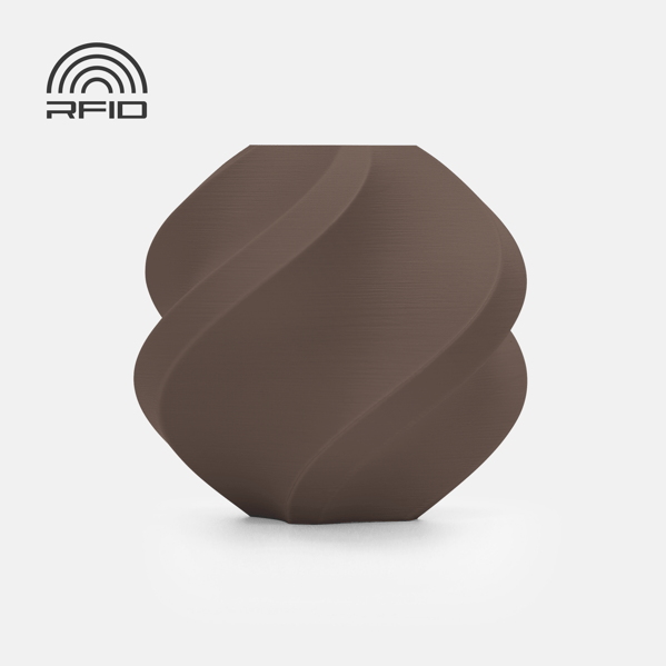 Bambu Lab PLA Matte Koyu Kahverengi Filament 1.75mm 1kg