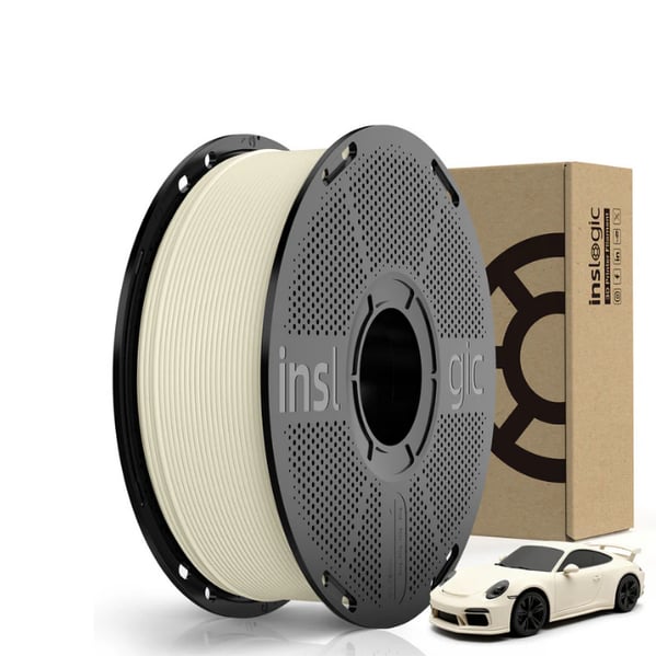 Inslogic PLA Matte Kemik Beyazı Filament 1.75mm 1kg