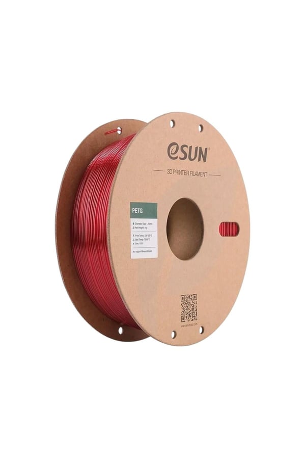Esun PETG Translucent Magenta Filament 1.75mm 1kg