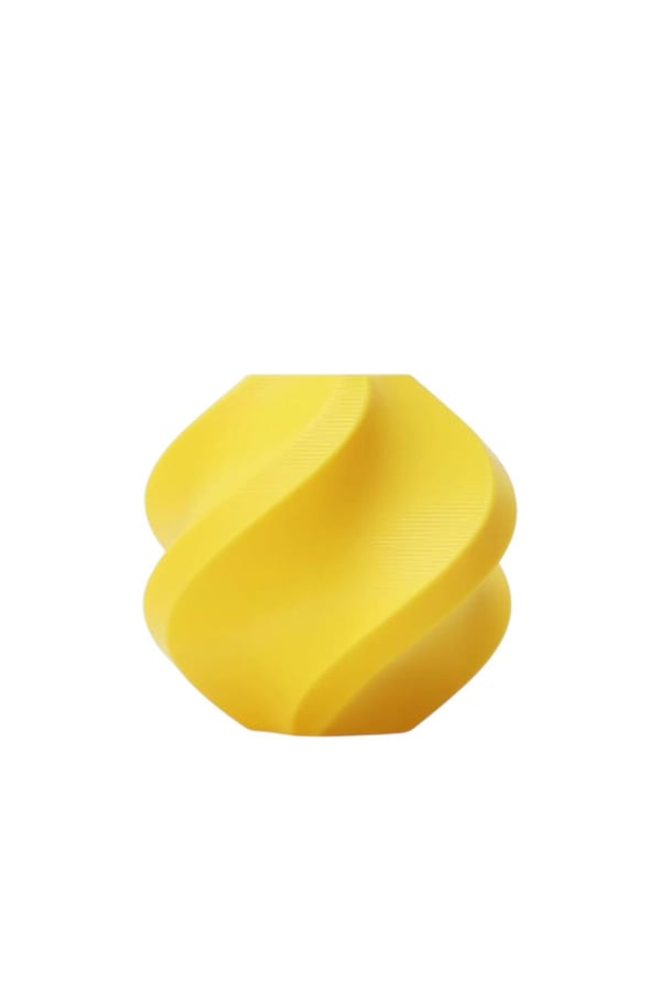 Bambu PA6-GF Sarı Filament (Tekrar Kullanılabilir Makara) 1.75mm 1kg