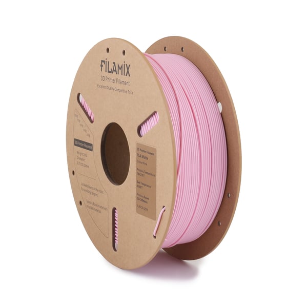 Filamix PLA Matte Pembe Filament 1.75mm 1 Kg