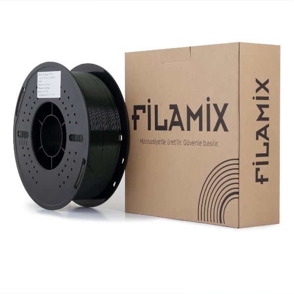Filamix Hyper PETG Transparan Zeytin Yeşili Filament 1.75mm 1 Kg
