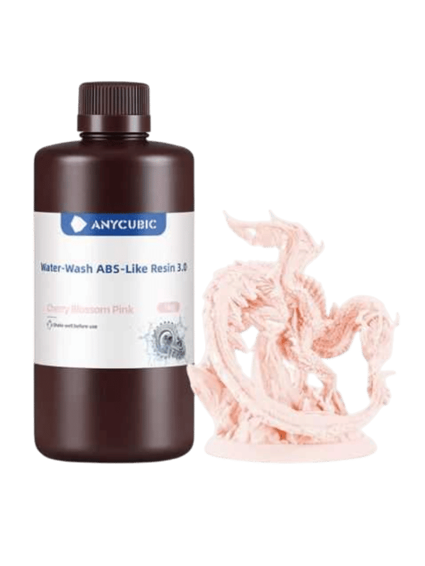 Anycubic Water-Wash ABS-Like Resin 3.0-Cherry Blos