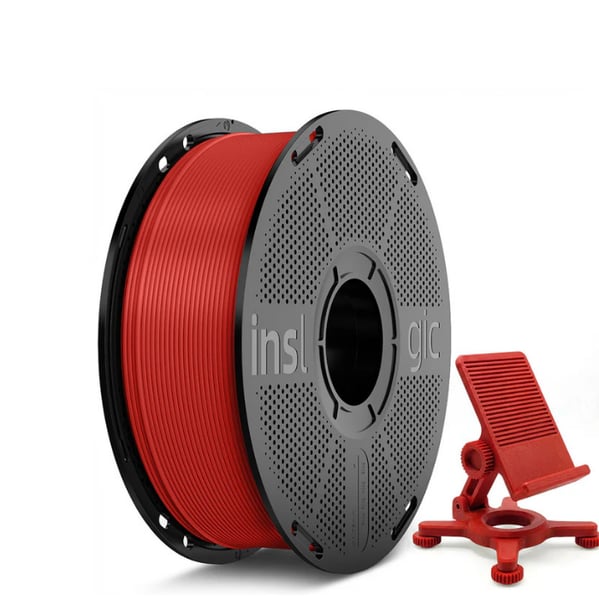 Inslogic PETG Pro Kırmızı Filament 1.75mm 1kg