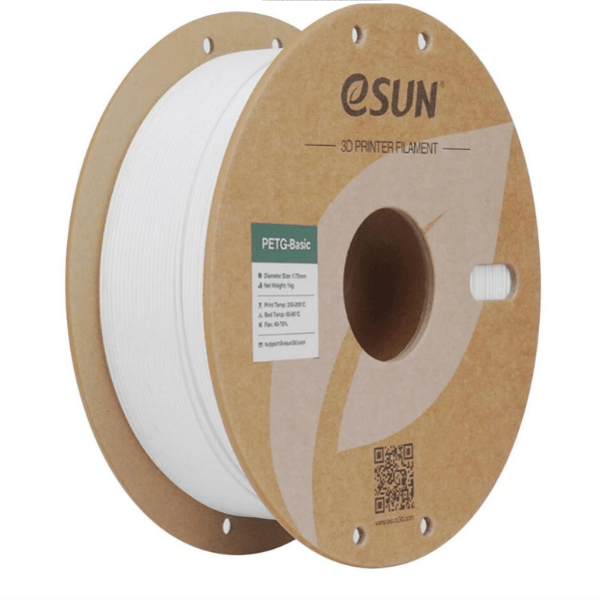 eSUN PETG Basıc Beyaz Filament 1.75mm 1kg