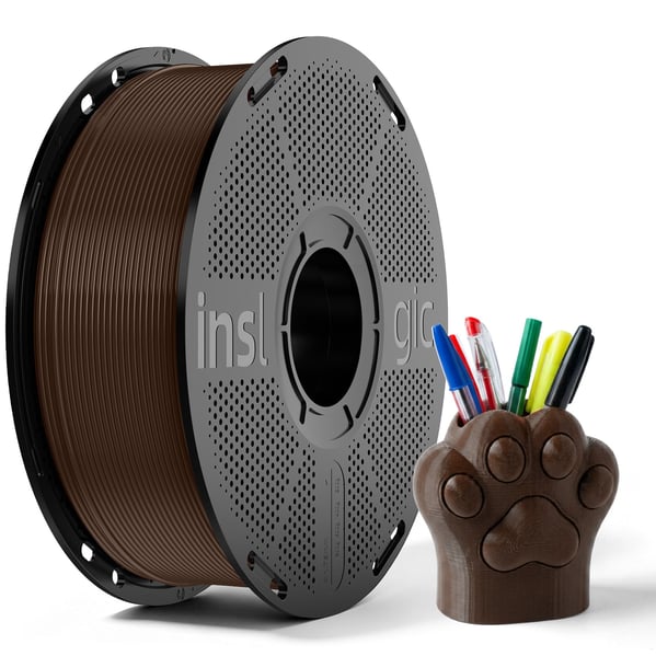 Inslogic PLA Basic Kahverengi Filament 1.75mm 1kg