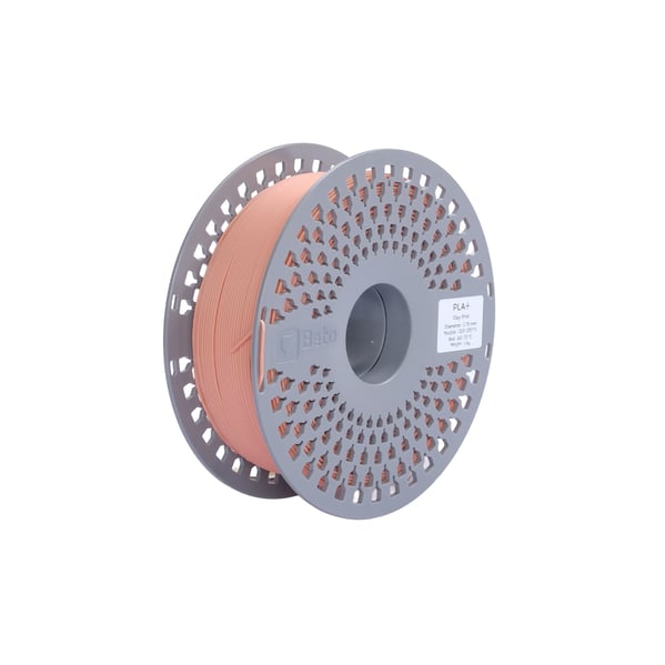 Beta PLA+ Clay Pink Filament 1.75mm 1kg