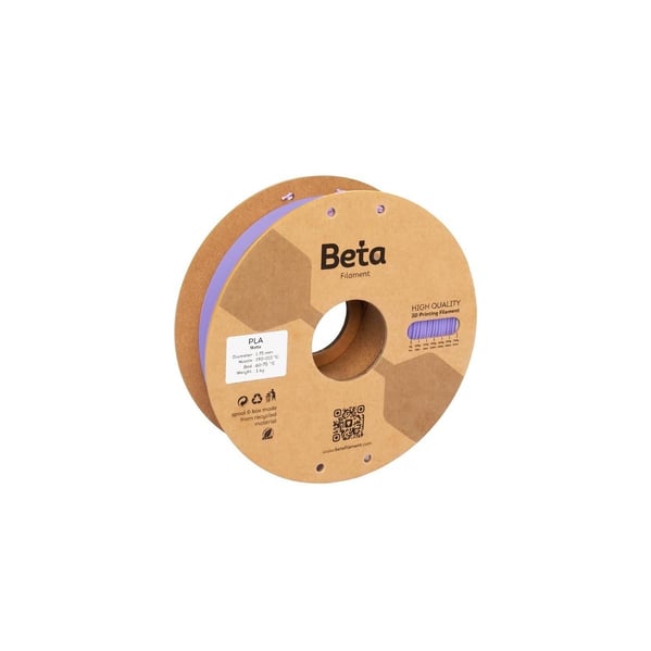 Beta PLA Matte Purple Filament 1.75mm 1kg