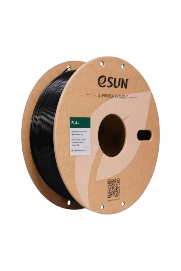 eSUN PLA+ Siyah Filament 1.75mm 1kg