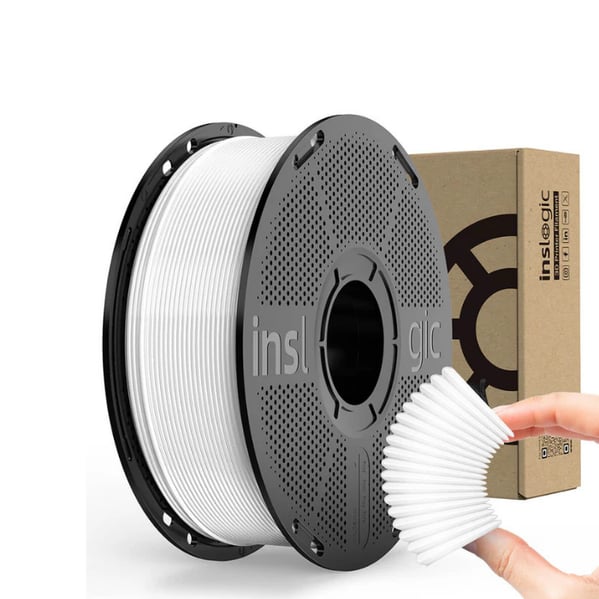 Inslogic TPU 95A Beyaz Filament 1.75mm 1kg