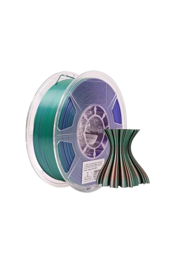 eSUN ePLA-Silk Magic Yeşil-Mavi Filament 1.75mm 1kg