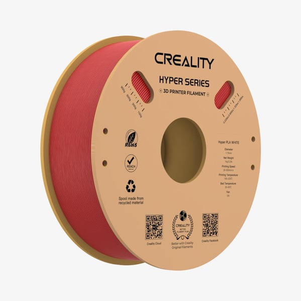Creality Hyper PLA Kırmızı Filament 1.75mm 1kg