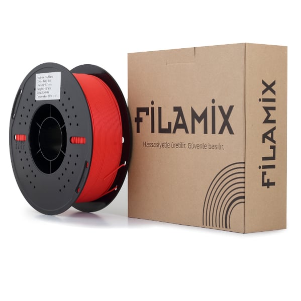 Filamix PLA Matte Ruby Red Filament 1.75mm 1 Kg
