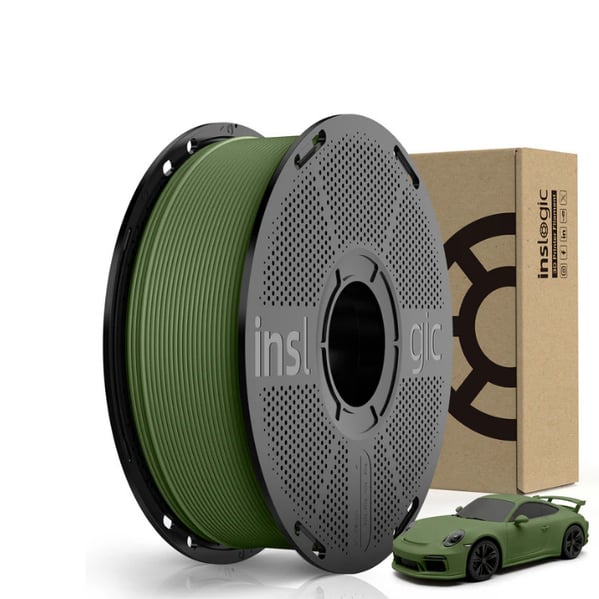 Inslogic PLA Matte Zeytin Yeşili Filament 1.75mm 1kg
