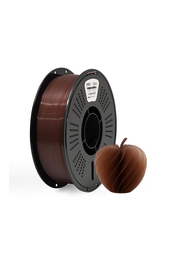 R3D PLA+ Transparan Akik Kırmızı Filament 1.75 mm 1 kg