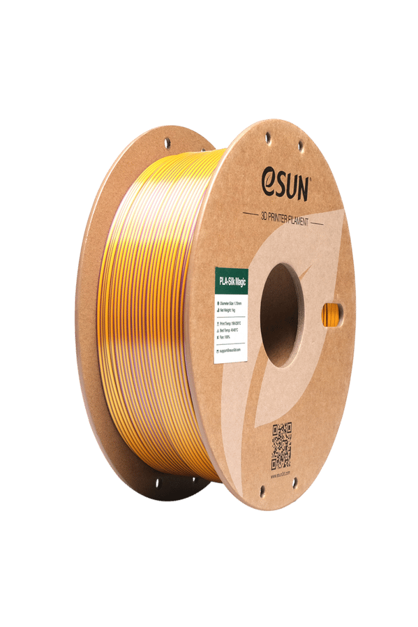 eSun PLA-Silk Magic Mor Altın Filament 1.75mm 1 Kg