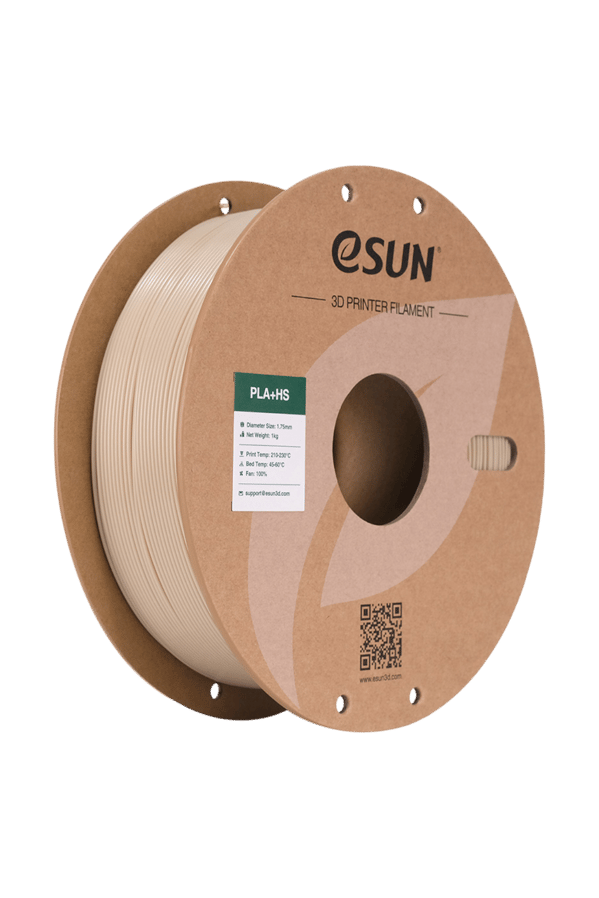 eSUN PLA+HS Kemik Beyazı Filament 1.75mm 1kg