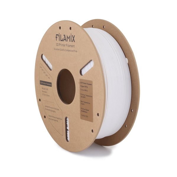 Filamix Hyper PETG Beyaz Filament 1.75mm 1 Kg