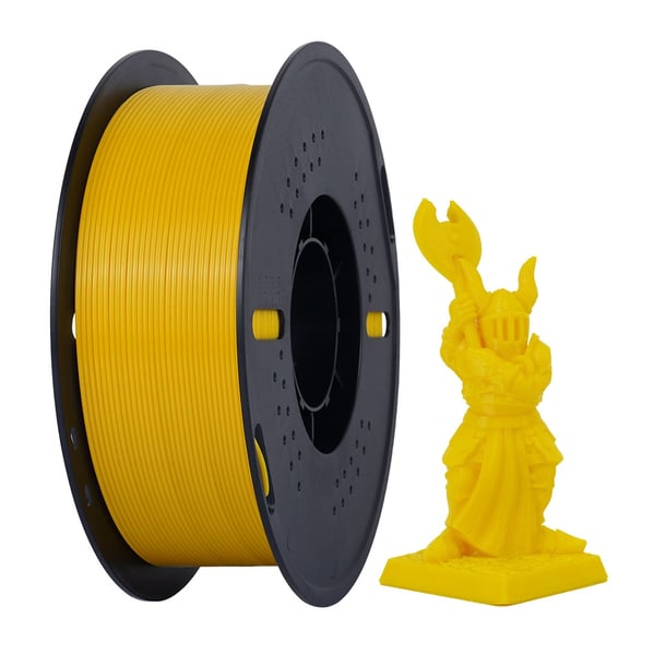 Kingroon Petg Basic Sarı Filament 1.75mm 1kg