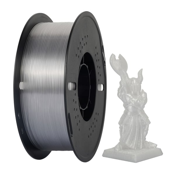 Kingroon Petg Basic Şeffaf Filament 1.75mm 1kg