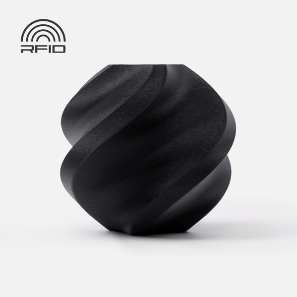 Bambu Lab PLA Matte Kömür Rengi Filament 1.75mm 1kg