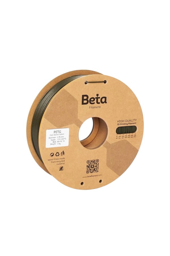 Beta PETG High-Speed Carbon Asker Yeşili Filament  1.75mm 1 kg