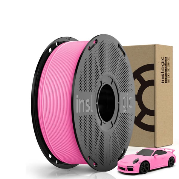 Inslogic PLA Matte Pembe Filament 1.75mm 1kg