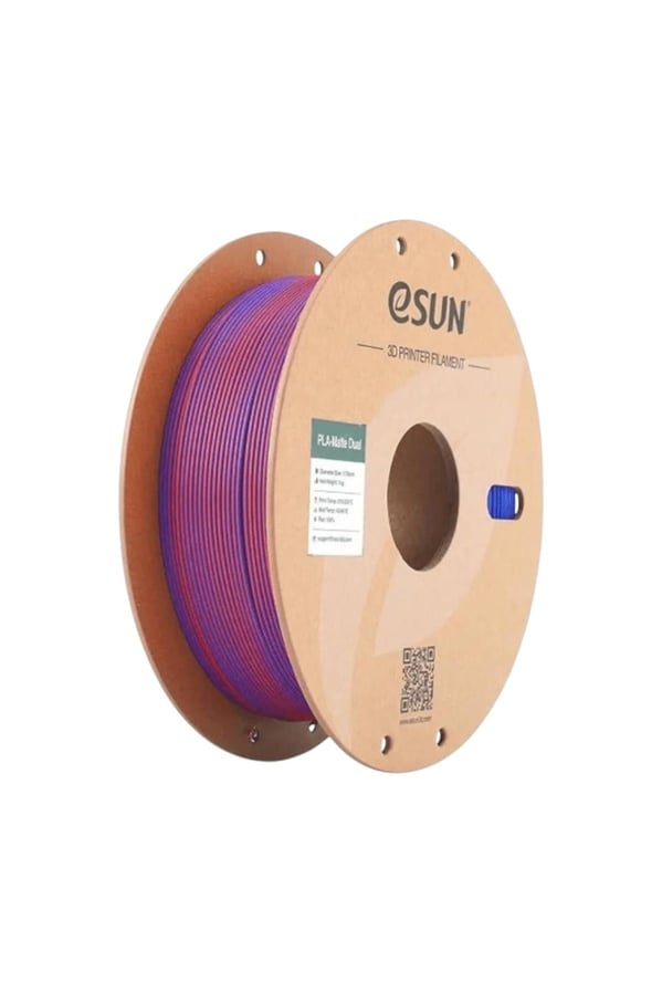 eSUN PLA Matte Kırmızı-Mavi Filament 1.75mm 1kg