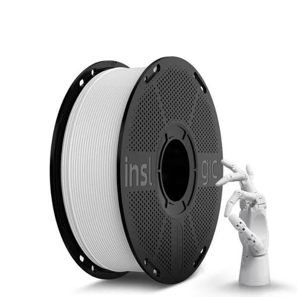 Inslogic PLA Matte Beyaz Filament 1.75mm 1kg