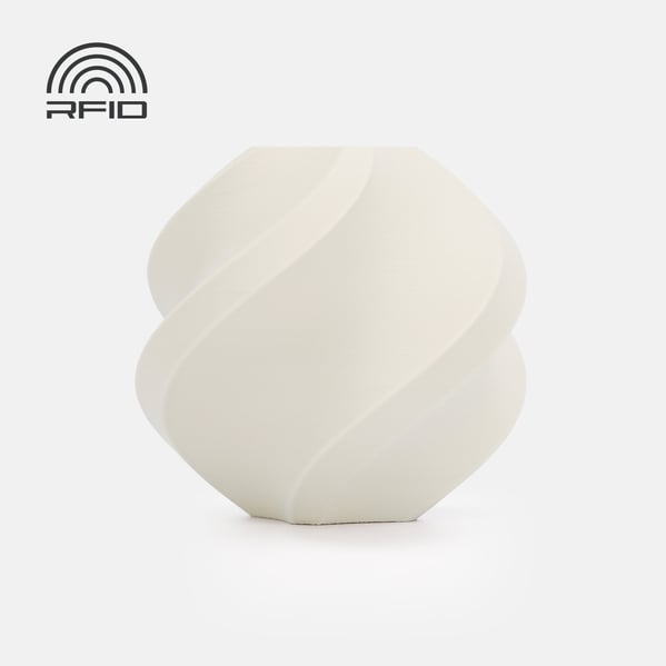 Bambu Lab PLA Matte Kemik Beyazı Filament 1.75mm 1kg