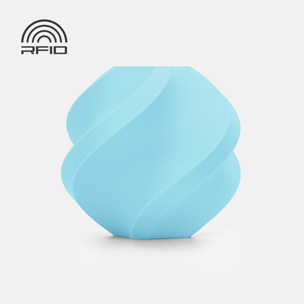 Bambu Lab PLA Matte Buz Mavisi Filament 1.75mm 1kg
