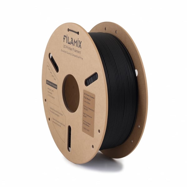 Filamix PLA+ Matte Siyah 1.75mm 1 Kg
