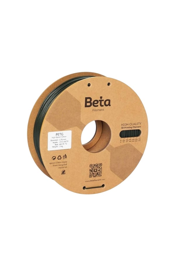 Beta PETG High-Speed Carbon Zeytin Yeşili Filament  1.75mm 1 kg