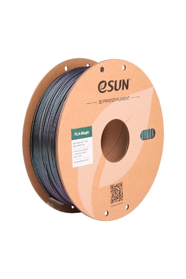 eSun PLA-Silk Magic Filament Dark Twinkling Yeşil Filament 1.75mm 1 Kg