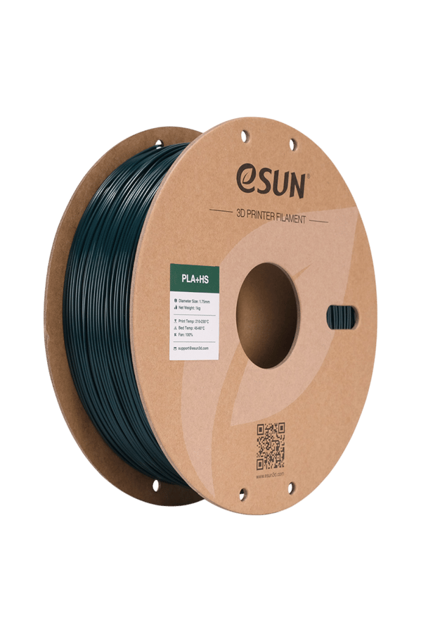 eSUN PLA+HS Yeşil Filament 1.75mm 1kg