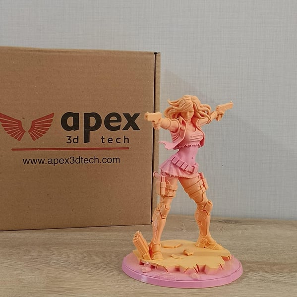 Apex 3D Tech Peach Blush PLA+ Filament