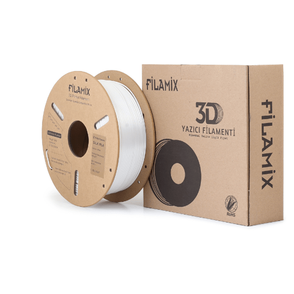 Filamix Silk Beyaz PLA Filament 1.75mm 1Kg