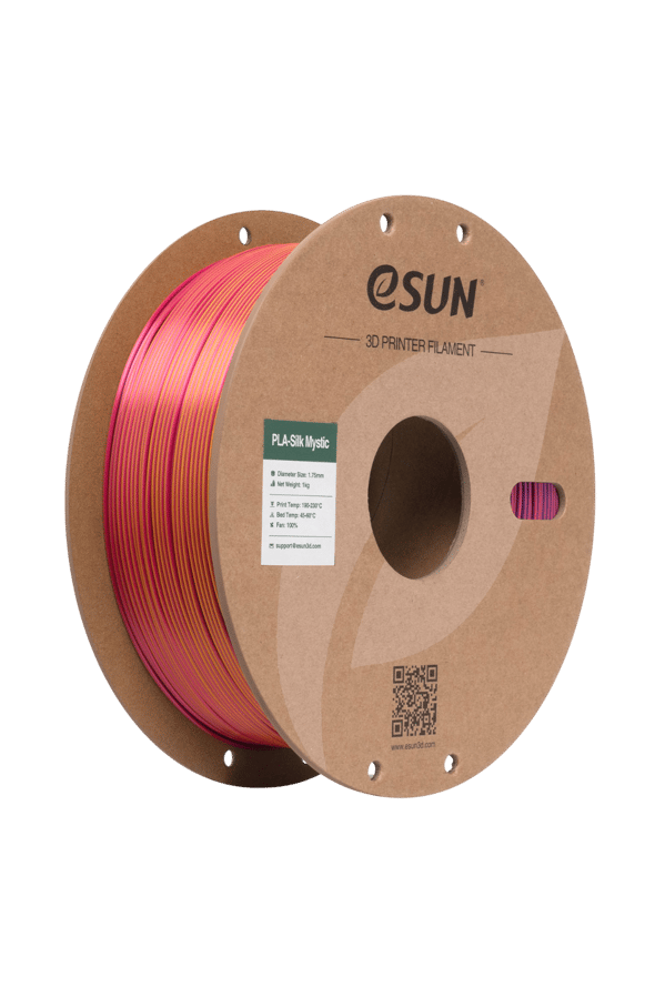 eSun PLA-Silk Mystic Kırmızı Altın Mor Filament 1.75mm 1 Kg