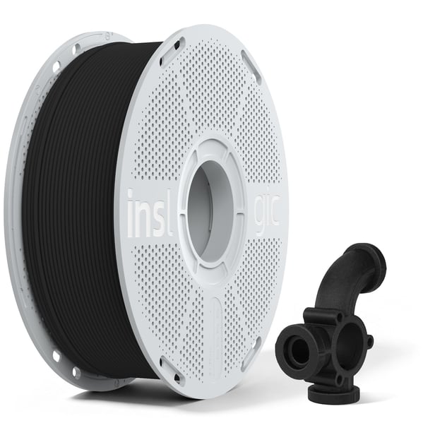 Inslogic PA6-GF25 Siyah Filament 1.75mm 1kg