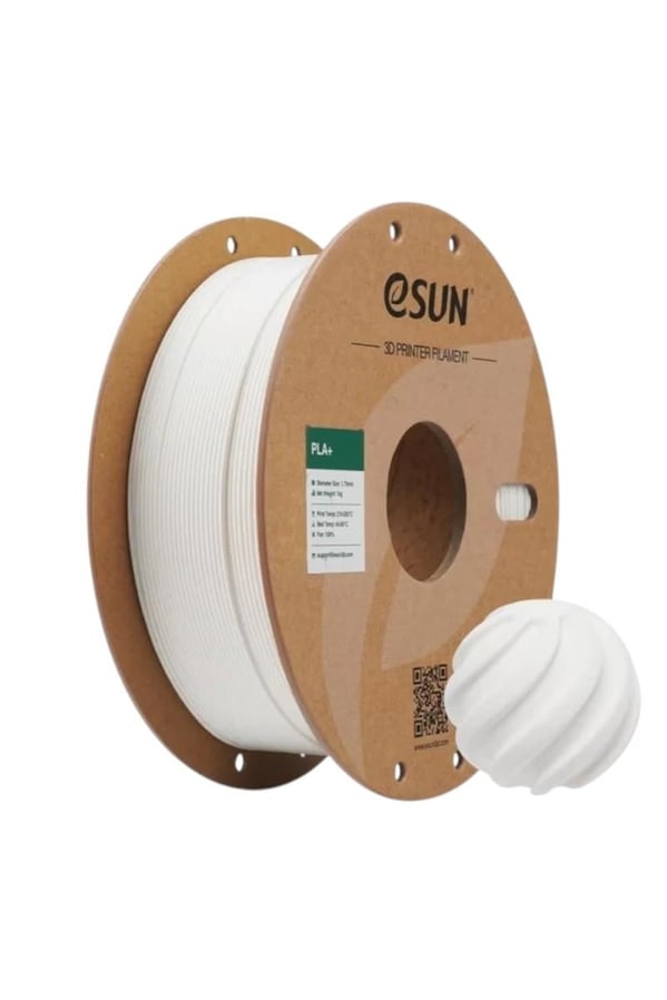 eSUN PLA+ Süt Beyaz Filament 1.75mm 1kg