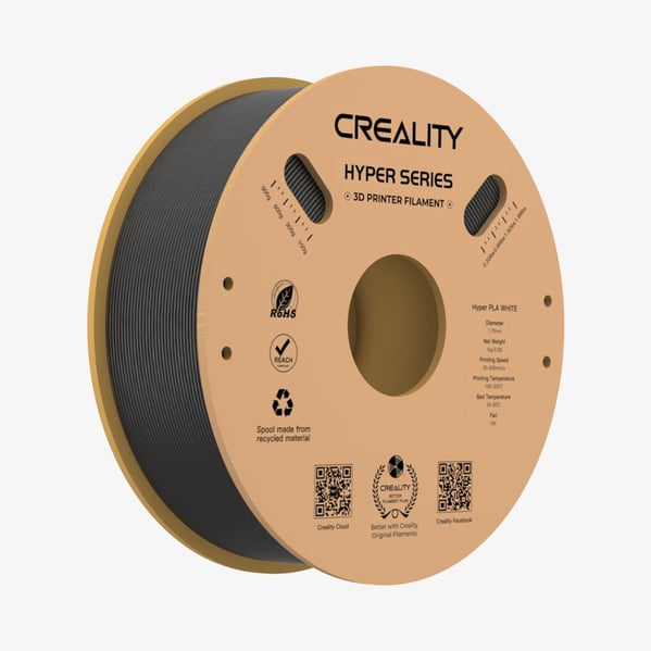 Creality Hyper PLA Siyah Filament 1.75mm 1kg