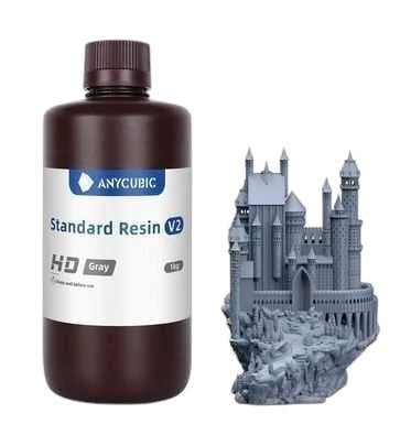 Anycubic Standard Resin V2-HD Gri