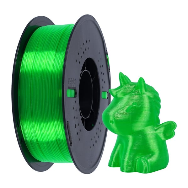 Kingroon Petg Basic Şeffaf Yeşil Filament 1.75mm 1kg